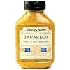 Schaller & Weber Bavarian Mustard, 9.5 Oz Squeeze Bottle (1 Pack) | Sweet Hot Mustard | Deli Condiment for Sausages, Pretzels & Sandwiches | All Natural, No Preservatives